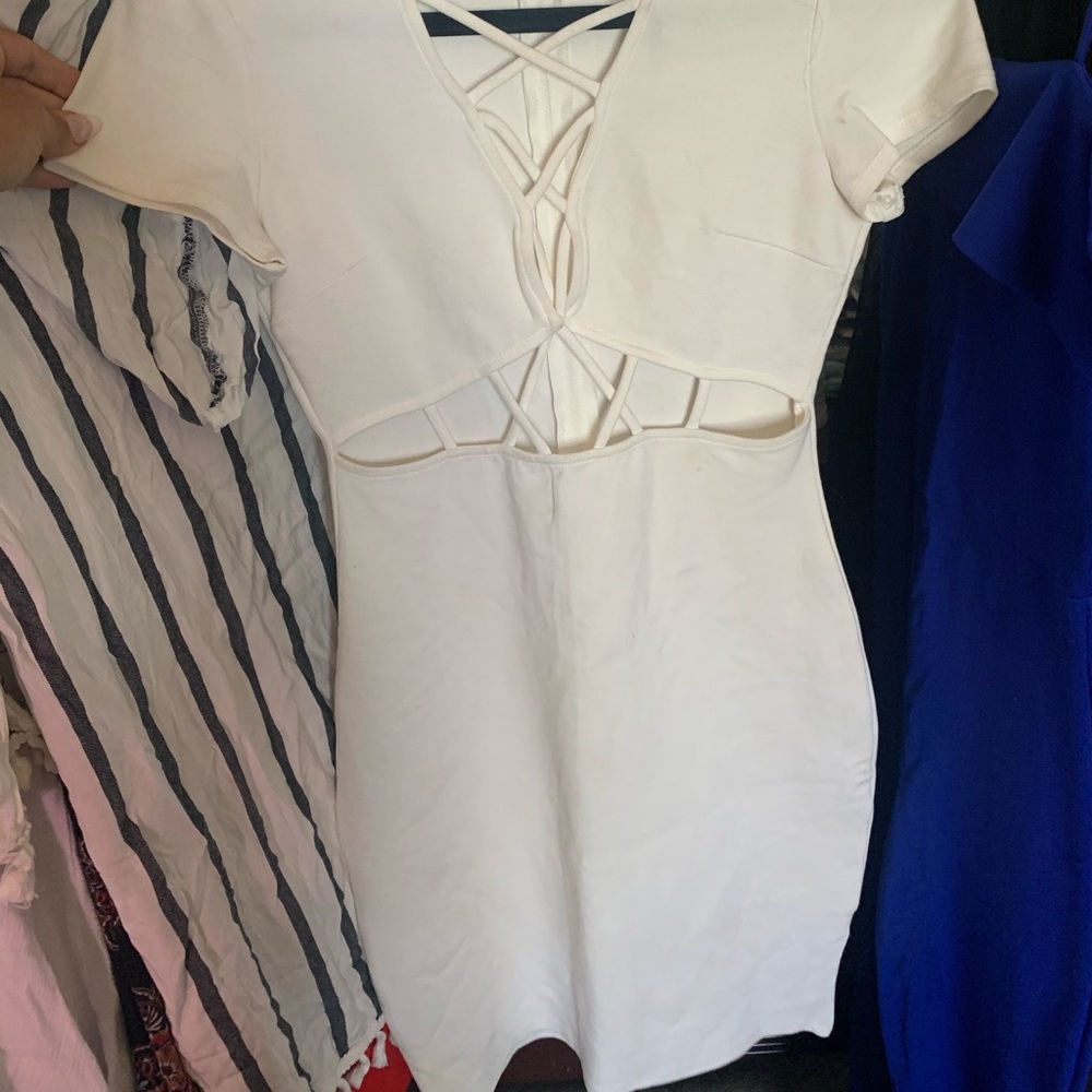 White dress